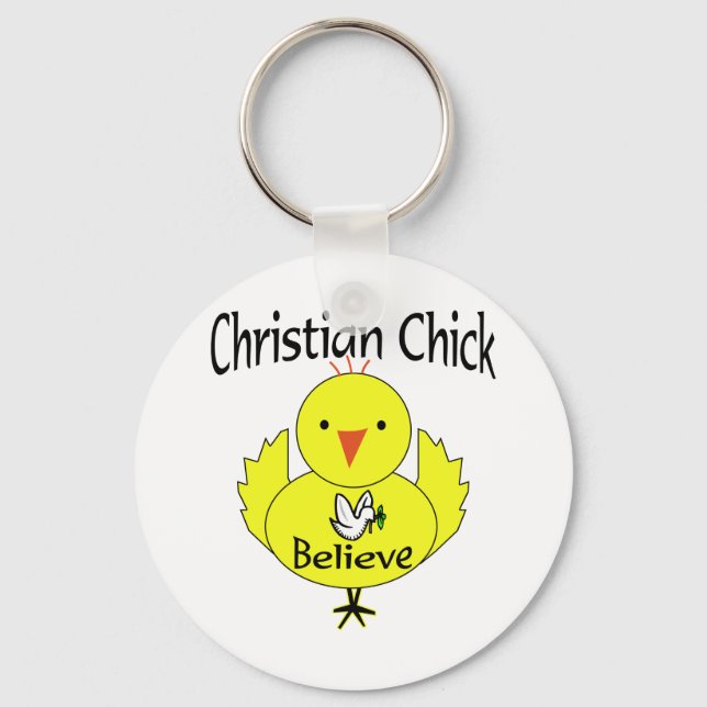 Llavero Christian chick (Anverso)