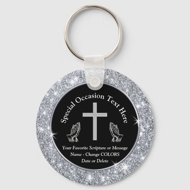 Llavero Christian Funeral Souvenirs or Any Occasion (Anverso)