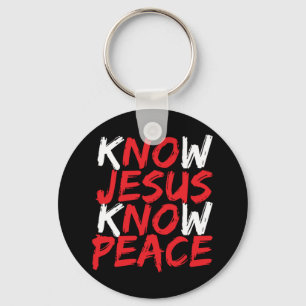 Llavero Christian Jesus Bible Verse Scripture Know Jesus K