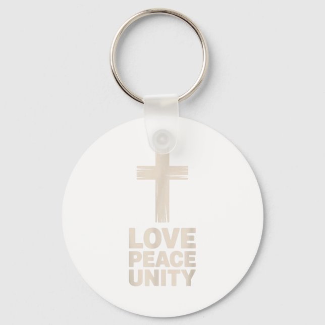 Llavero Christian Love Peace Unity Day  (Anverso)