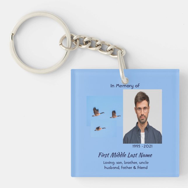 Llavero Christian Memorial Keepsake  Canada Goose Outdoors (Frente)