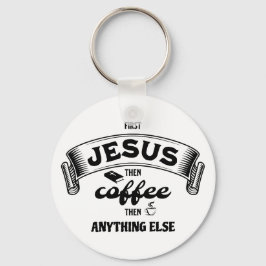 Llavero Christian primero JESÚS LUEGO CAFÉ
