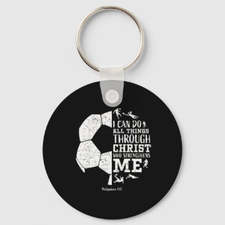 Llavero Christian Soccer Faith Graphic Bible Verse Philipp