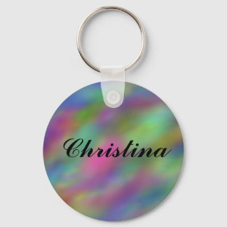 Llavero Christina Pastel Clouds Keychain