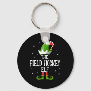 Llavero Christm, grupo de juego familiar de elfo de hockey