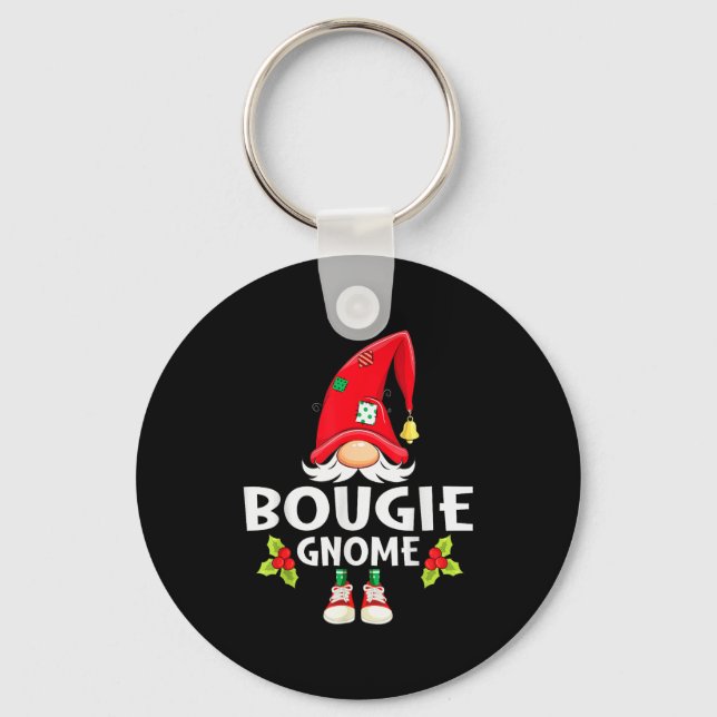 Llavero Christmas Bougie Gnome X-mas Family Matching  (Anverso)