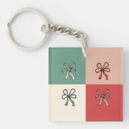 Llavero christmas bow conquette