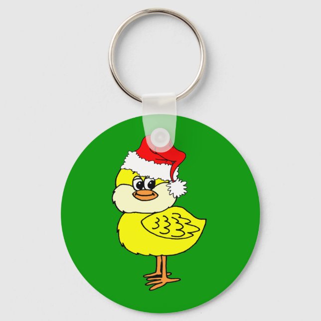 Llavero Christmas chick (Anverso)