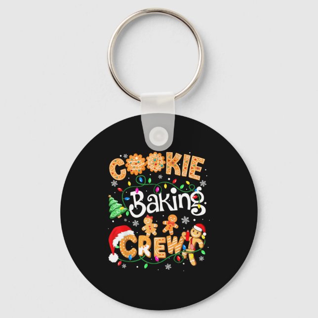 Llavero Christmas Cookie Baking Crew Cookie Crew Family Ch (Anverso)