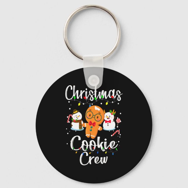 Llavero Christmas Cookie Crew Baking Team New Xmas Bakers  (Anverso)