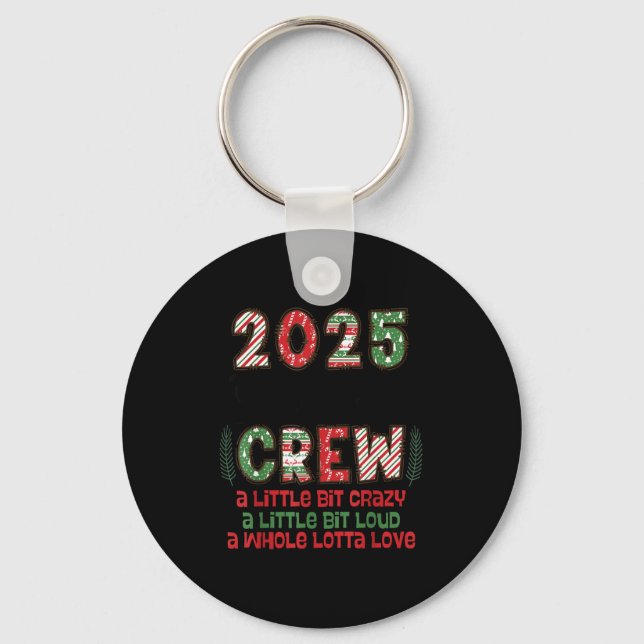 Llavero Christmas Crew 2025 Family Christmas Matching Xmas (Anverso)