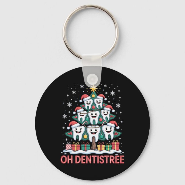 Llavero Christmas Dental Squad Oh Dentistree  (Anverso)