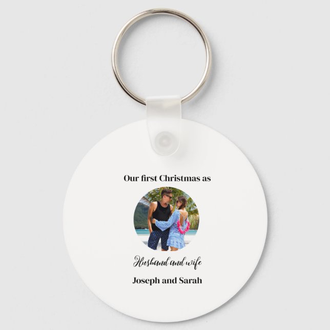 Llavero Christmas Family Keychain (Anverso)
