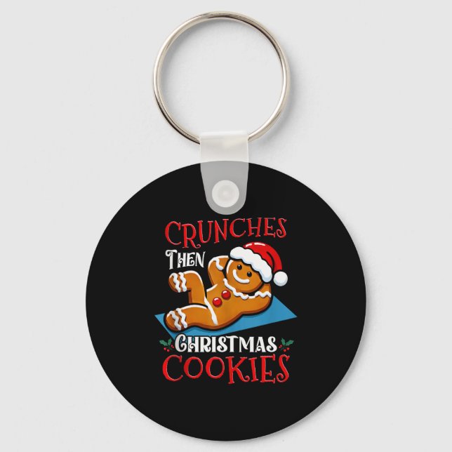 Llavero Christmas Gingerbread Man Cookie Funny Quote Worko (Anverso)