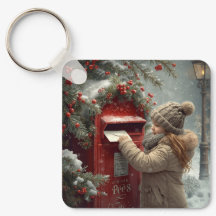 Christmas mailbox  cute festive winter accessory