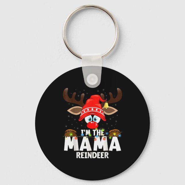 Llavero Christmas Matching I'm The Mama Reindeer  (Anverso)