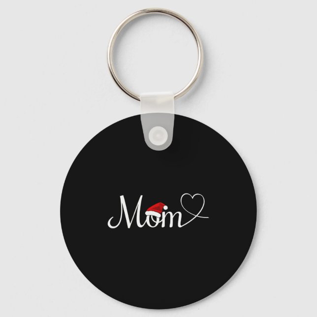 Llavero Christmas Mom Cute Mom Christmas  (Anverso)