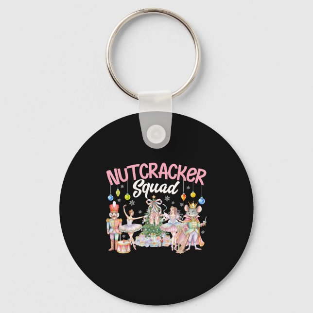 Llavero Christmas Nutcracker Squad Ballet Family Matching  (Anverso)