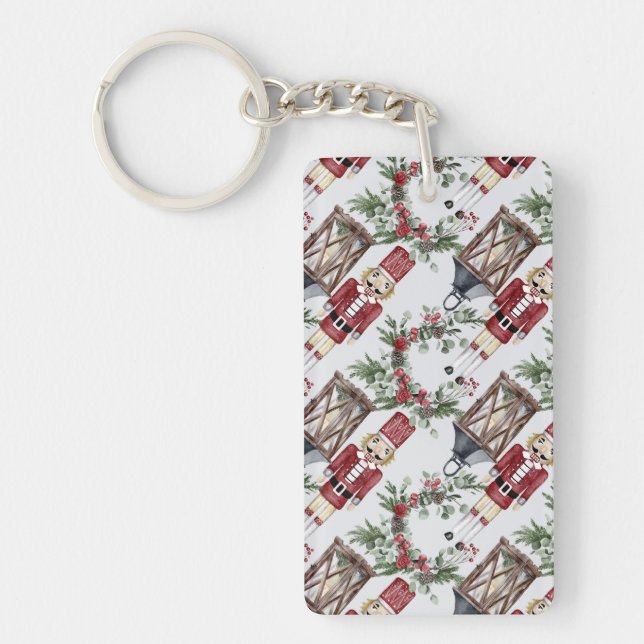 Llavero Christmas nutcrackers and lanterns (Frente)