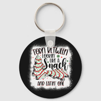 Llavero Christmas Tree Cake Torn Between Lookin Like A Sna