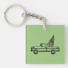 Llavero Christmas tree truck