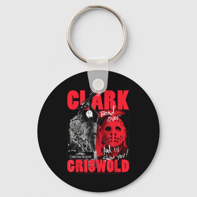 Llavero Christmas Vacation Clark Griswold Hockey Mask Holi (Anverso)