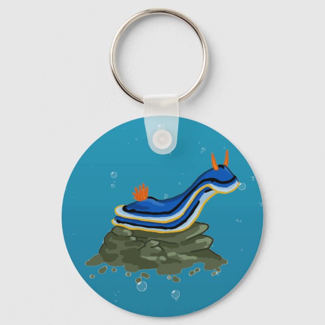 Llavero Chromadoris Nudibranch (Anverso)