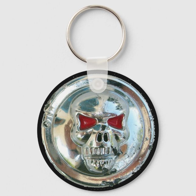 LLAVERO CHROME SKULL (Anverso)