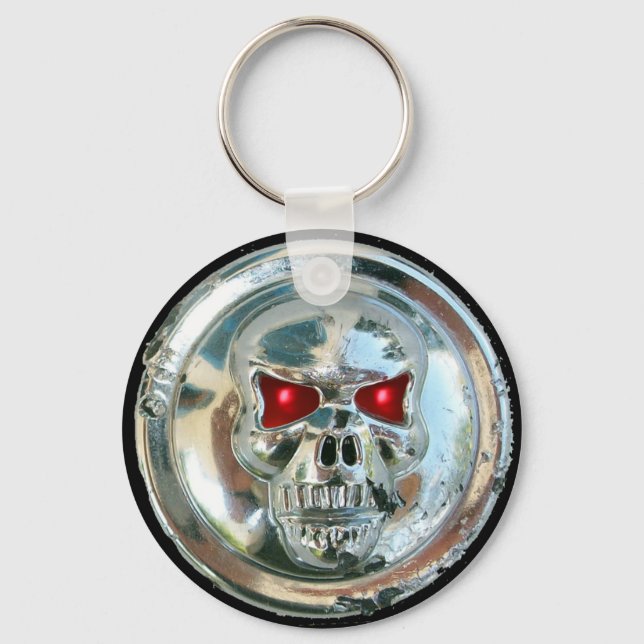LLAVERO CHROME SKULL (Anverso)