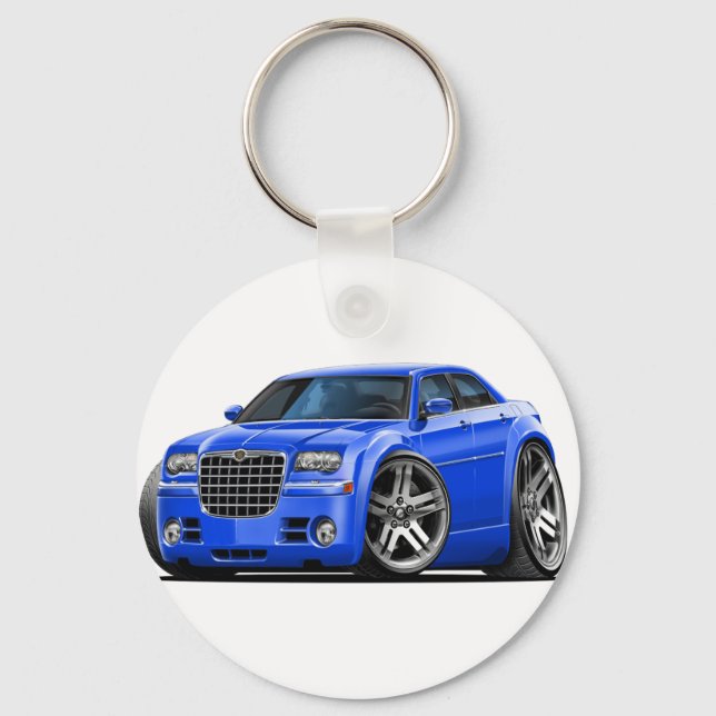 Llavero Chrysler 300 Blue Car (Anverso)