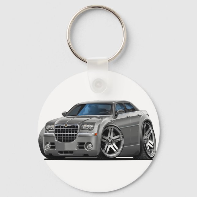 Llavero Chrysler 300 Gray Car (Anverso)