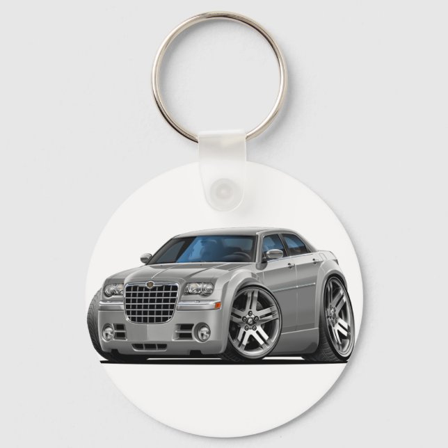 Llavero Chrysler 300 Silver Car (Anverso)