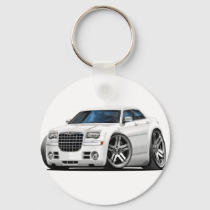 Llavero Chrysler 300 White Car