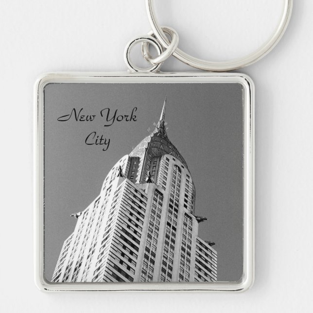 Llavero Chrysler Building NYC Premium Keychain (Frente)