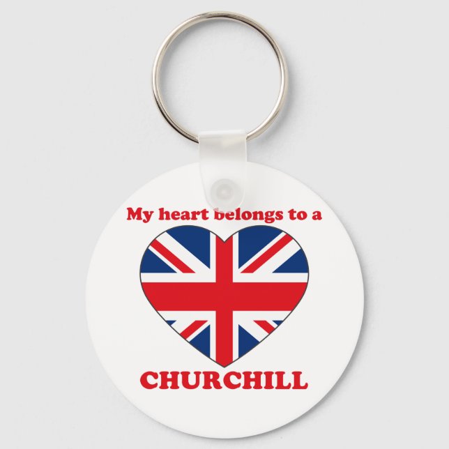 Llavero Churchill (Anverso)