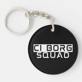 Llavero CI Borg Squad - Implante Coclear / Conciencia Sord
