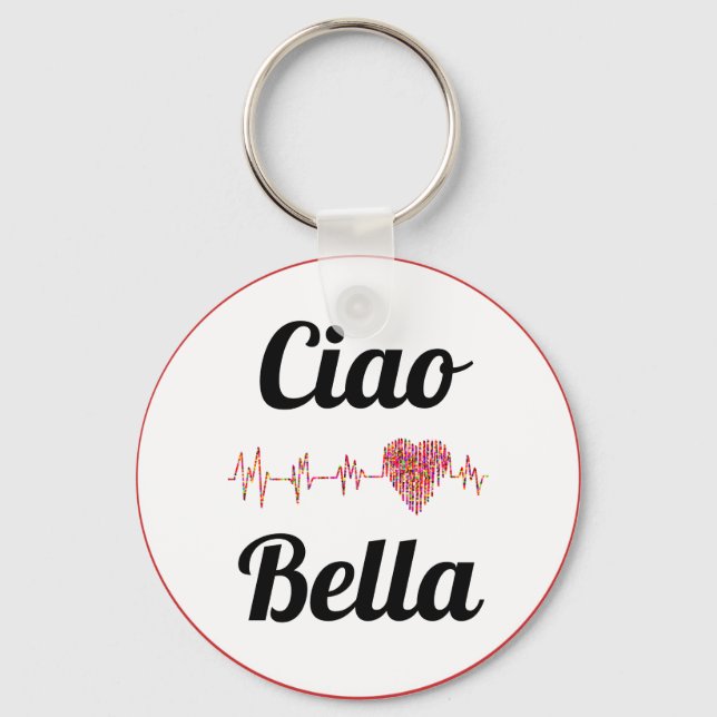 Llavero Ciao Bella Keychain (Anverso)