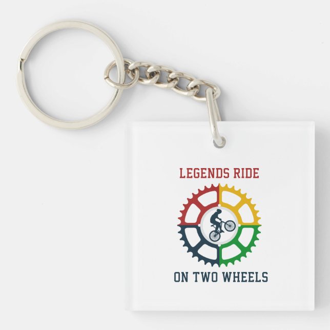 Llavero Ciclismo de cosecha rústica (Frente)