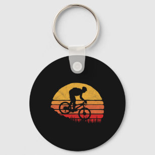 Llavero Ciclismo de montaña vintage al aire libre gráfico
