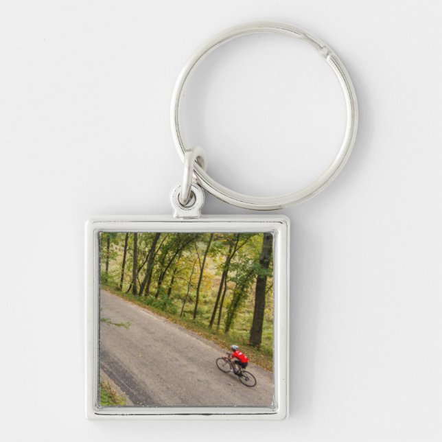 Llavero Ciclismo Por Carretera Rural (Frente)
