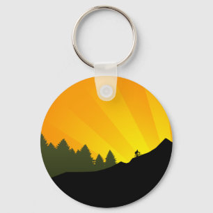 Llavero ciclismo : rayz de montaña :