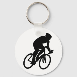Llavero ciclista el Tour de Francia que compite con la