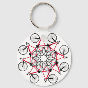 Llavero Ciclo de la bicicleta