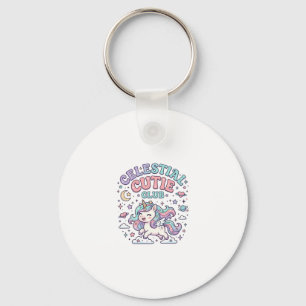 Llavero Cielo de Unicornio Club de Cute Retro Producto G