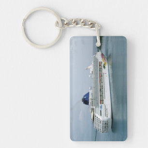 Llavero Cielo que da vuelta en Nassau