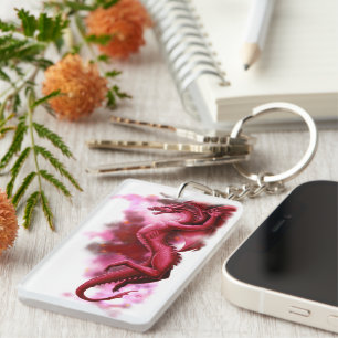 Llavero Cielo rojo en la mañana