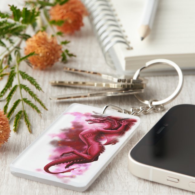 Llavero Cielo rojo en la mañana (Frente Derecha)