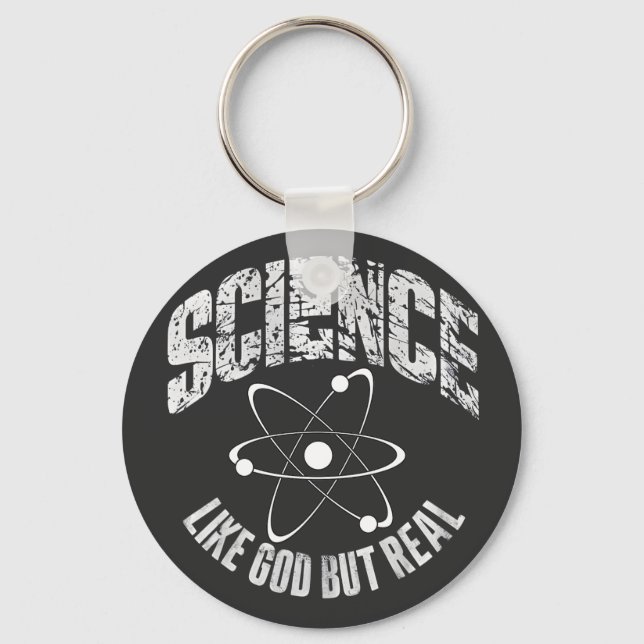 Llavero Ciencia como Dios, pero Inspiradora realmente dive (Anverso)