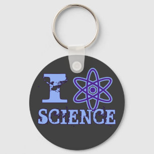 Llavero Ciencia del corazón (o símbolo atómico)