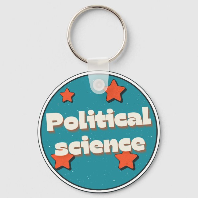 Llavero Ciencia política (Anverso)